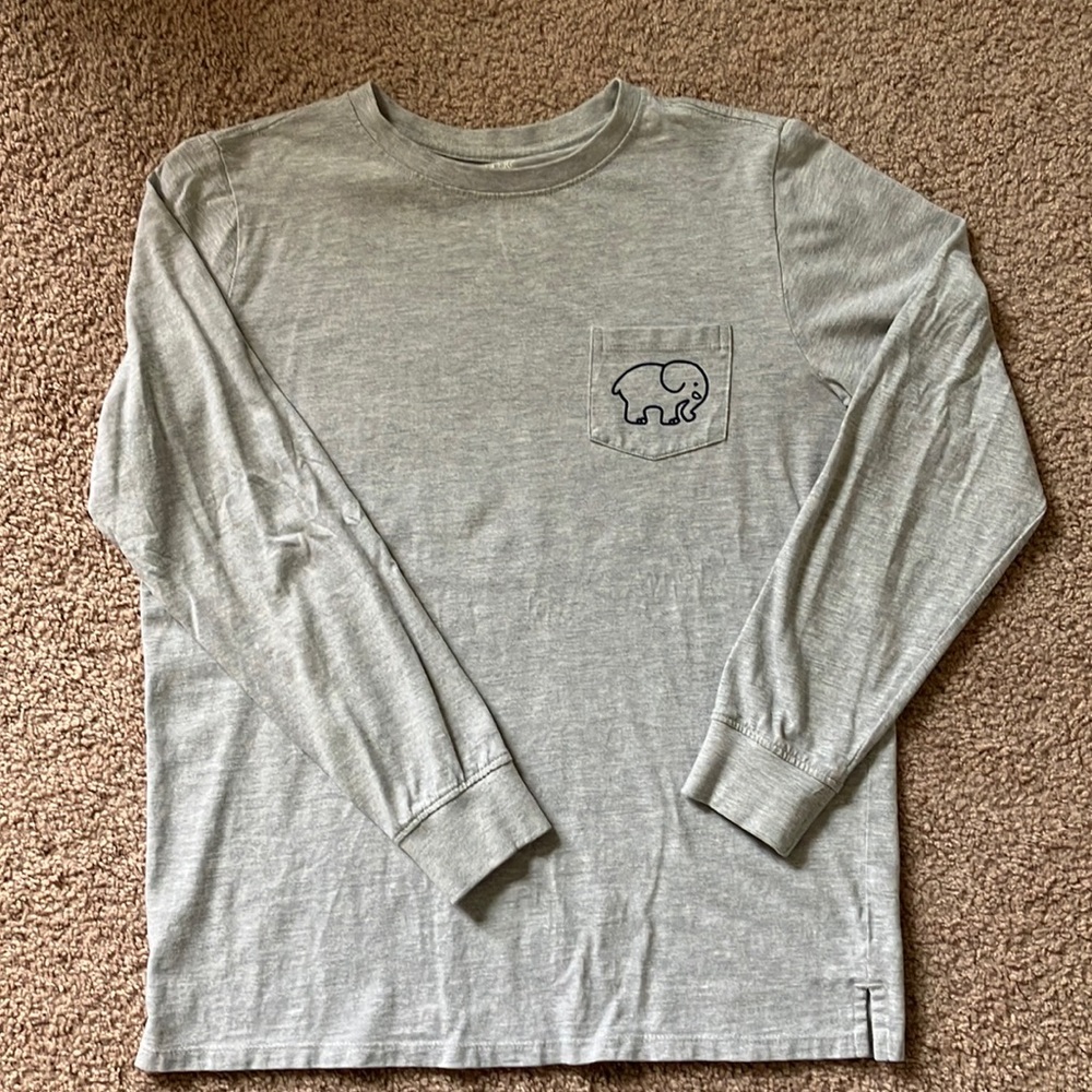 Ivory Ella Gray S Long Sleeved Tee